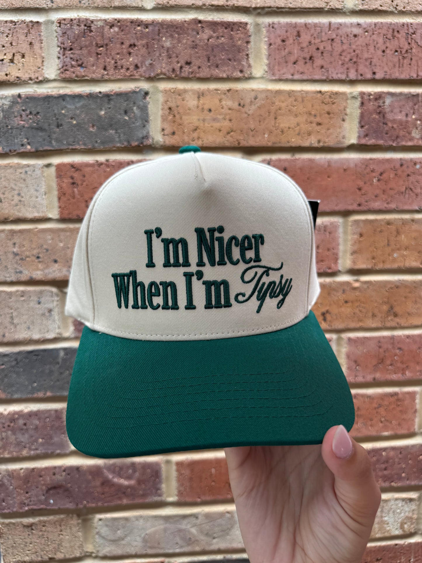 I'm Nicer When I'm Tipsy Trucker Hat