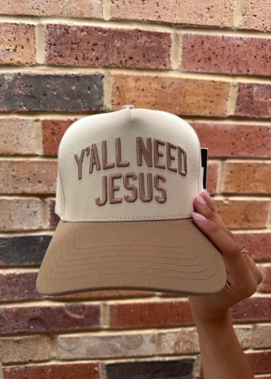 Y'ALL NEED JESUS Trucker Hat