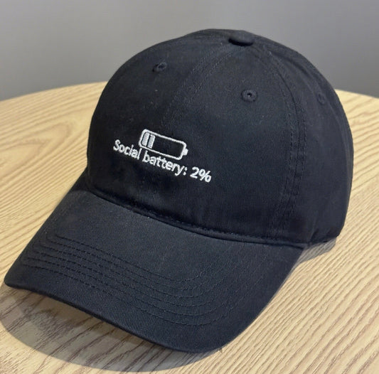 Low battery black hat